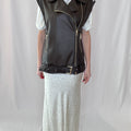 D'elle Gilet eco-pelle