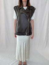 D'elle Gilet eco-pelle